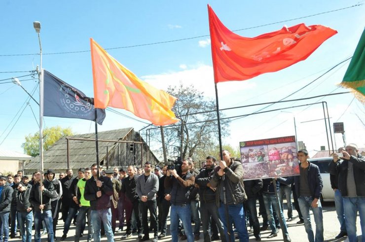 Gürcüstan müsəlmanlarından Yəmənə dəstək aksiyası.FOTO-VİDEO