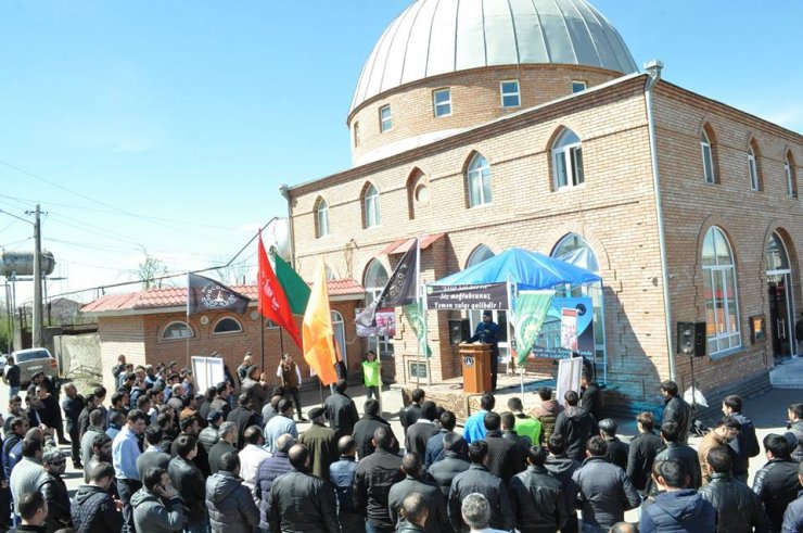 Gürcüstan müsəlmanlarından Yəmənə dəstək aksiyası.FOTO-VİDEO