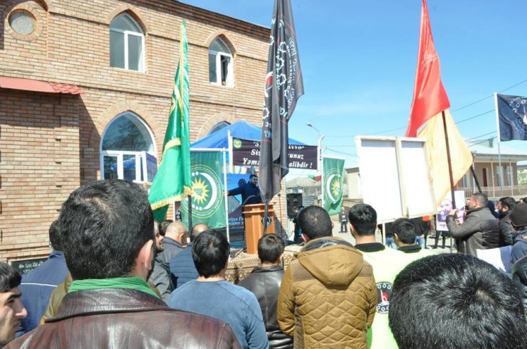 Gürcüstan müsəlmanlarından Yəmənə dəstək aksiyası.FOTO-VİDEO