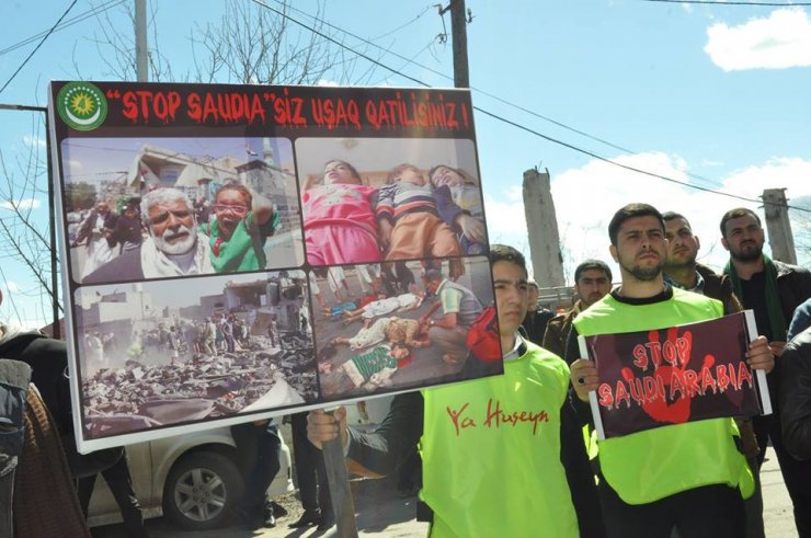 Gürcüstan müsəlmanlarından Yəmənə dəstək aksiyası.FOTO-VİDEO