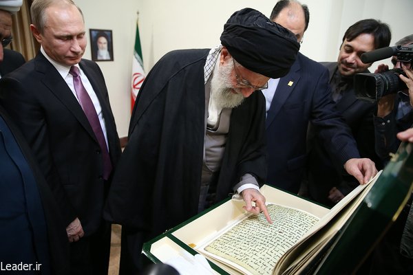 Vladimir Putindən Ayətullah Xameneiyə özəl hədiyyə - FOTO