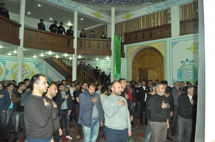 Marneulidə Əyyami Fatimə münasibəti ilə "Qəm axşamı" məclisi keçirildi (Foto)