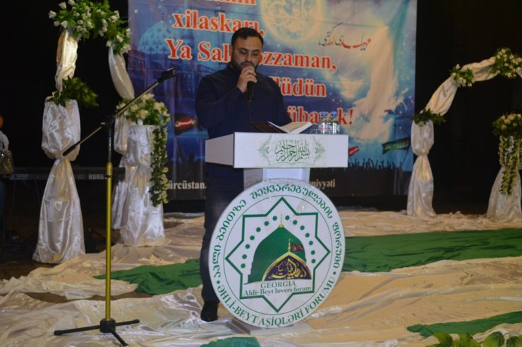 İmam Zamanın (ə.f) təvəllüdü möhtəşəm şəkildə keçirildi (Foto-Video)