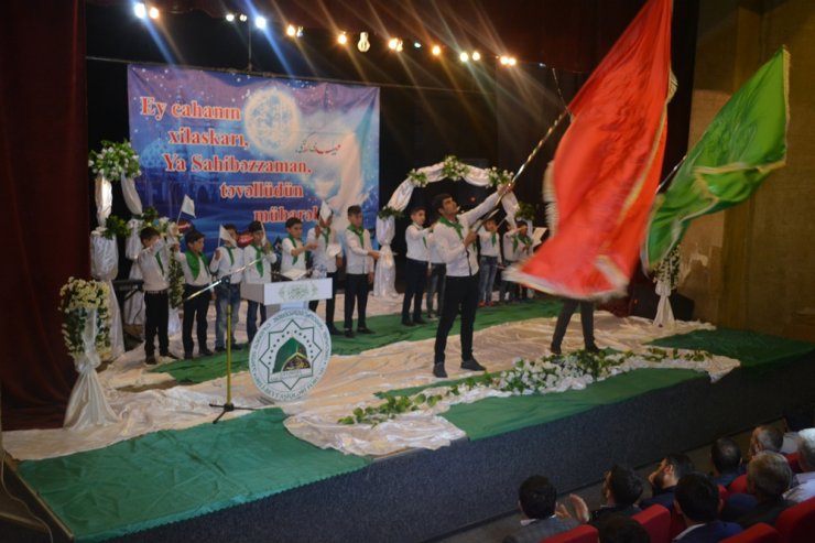 İmam Zamanın (ə.f) təvəllüdü möhtəşəm şəkildə keçirildi (Foto-Video)