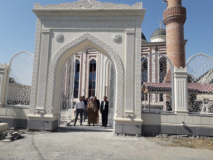 Ayətullah Şəbistəri Qardabani rayonunu ziyarət etdi (Foto)