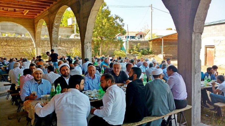 Bolnisi rayonunun Faxralı kəndində Qədir-Xum bayramı qeyd edildi (Foto)