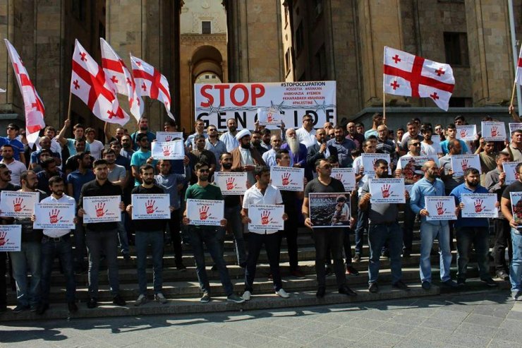 Bu gün "Zülmə Stop" adlı aksiya baş tutdu (Foto-Video)