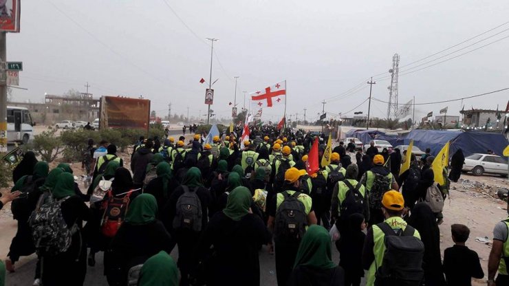 Gürcüstandan Ərbəin ziyarətinə gedən zəvvarlar vətənə dönüblər (Foto)