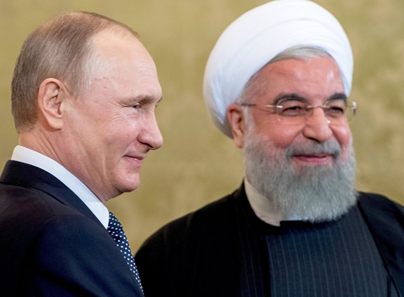 Putin və Ruhani Suriyadakı vəziyyəti müzakirə ediblər