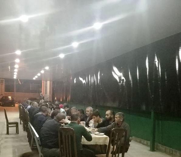 Seyidlər ziyarətgahında iftar süfrəsi təşkil olundu (Foto)