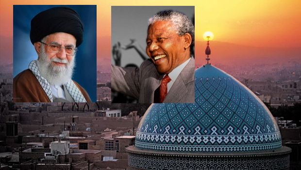 Afrikalı inqilab lideri Nelson Mandelanın Ayətullah Xamenei ilə tarixi görüşü – “Əziz liderim”