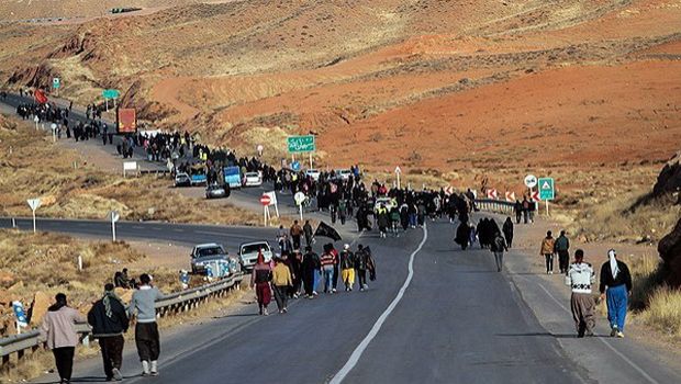 Ərbəin ziyarəti ilə əlaqədar Məşhəddən Kərbəlaya piyada yürüşlər başlayıb