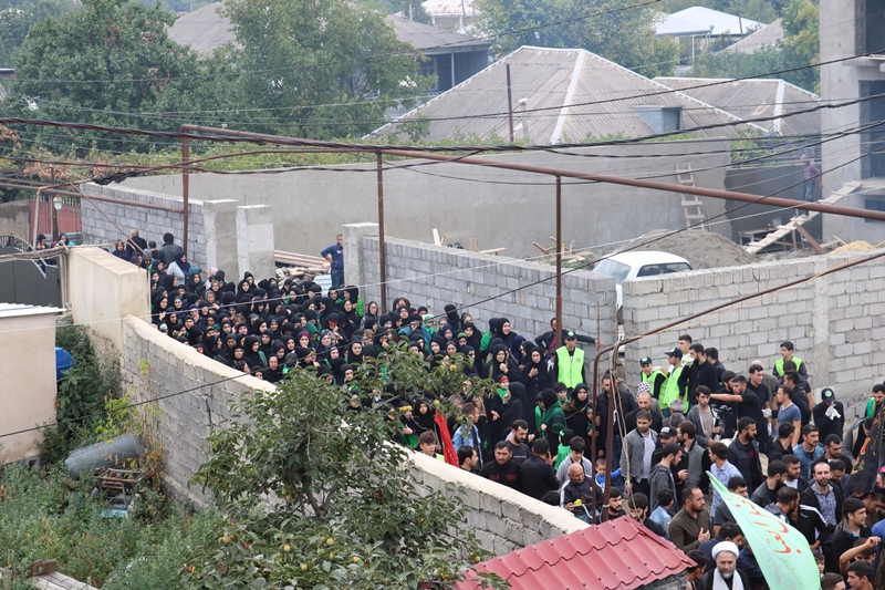 İzdihamlı "Tasua" yürüşü keçirildi (Foto)