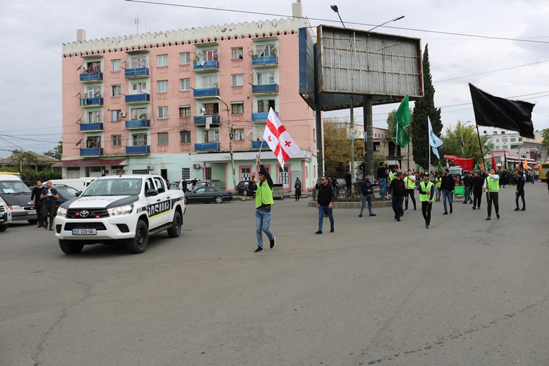 İzdihamlı "Tasua" yürüşü keçirildi (Foto)