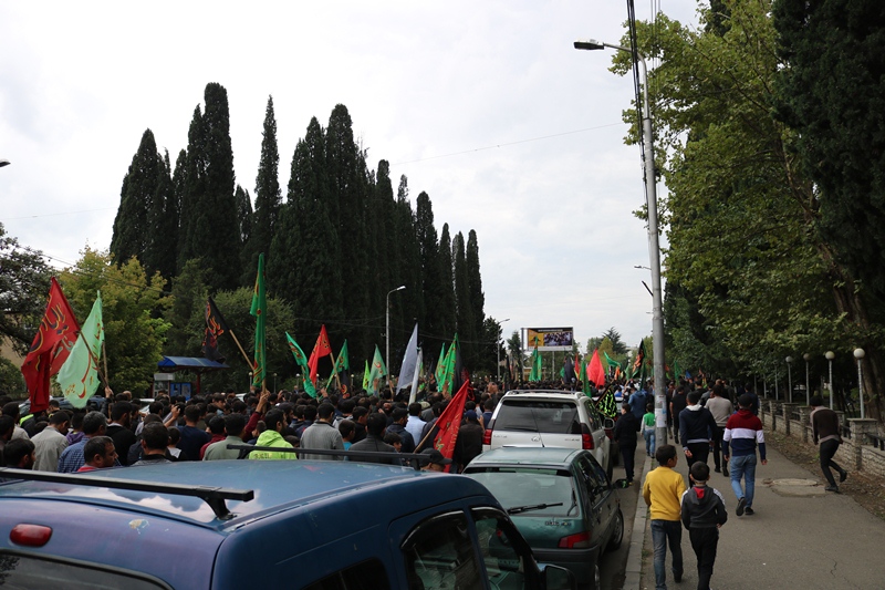 İzdihamlı "Tasua" yürüşü keçirildi (Foto)