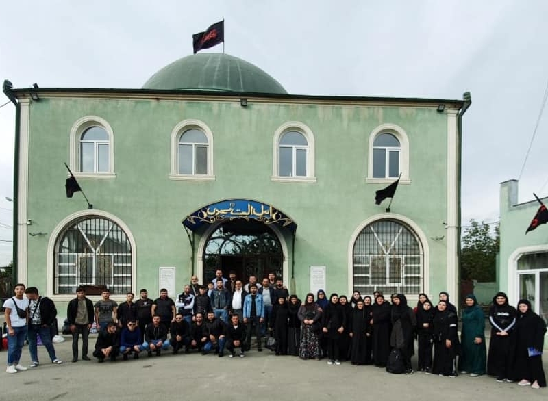 Gürcüstandan 200 nəfərdən çox İmam Hüseyn (ə) aşiqi eşq səfərinə yola düşdülər (Foto)