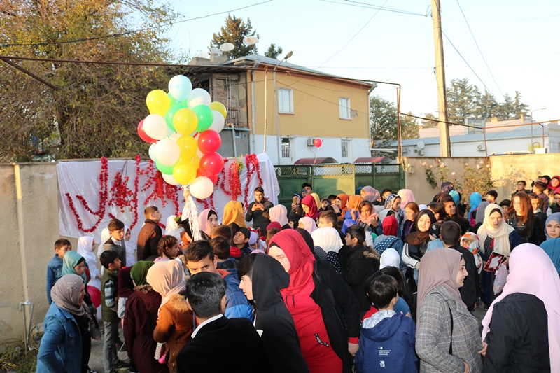 Tələbələrin, onların valideyinlərinin və müəllimlərinin iştirakı ilə tədbir keçirildi (Foto)