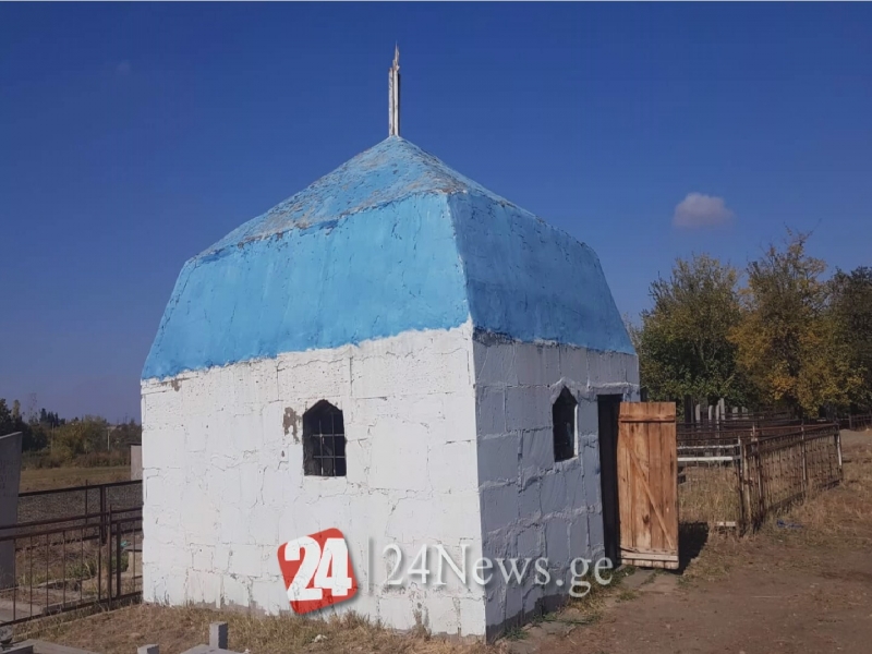 Marneulidə seyidlərin qəbirləri dağıdılıb (Foto)