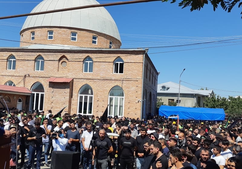 İzdihamlı "Tasua" yürüşü keçirildi (Foto-Video)