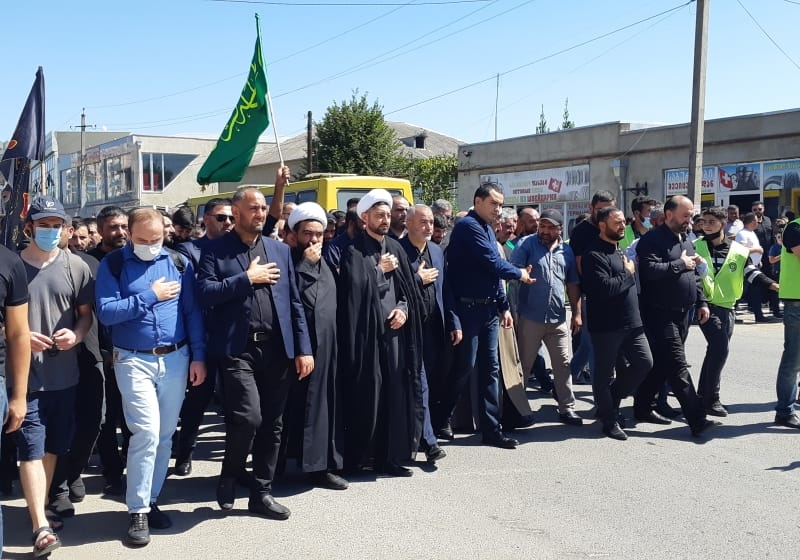 İzdihamlı "Tasua" yürüşü keçirildi (Foto-Video)