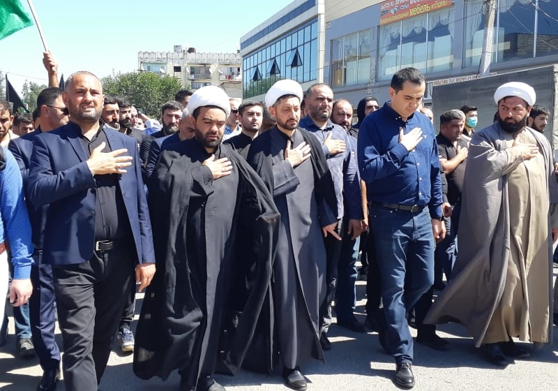 İzdihamlı "Tasua" yürüşü keçirildi (Foto-Video)