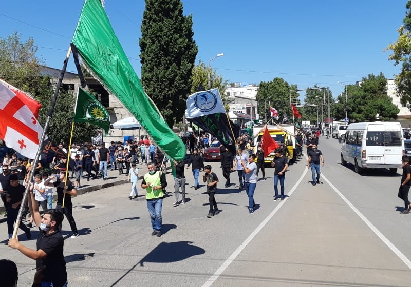 İzdihamlı "Tasua" yürüşü keçirildi (Foto-Video)