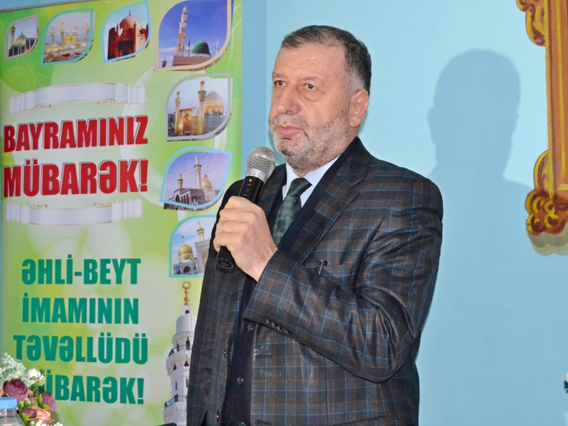 Marneulidə İmam Əlinin (ə) təvəllüdü münasibəti ilə mərasim keçirilib (Foto)