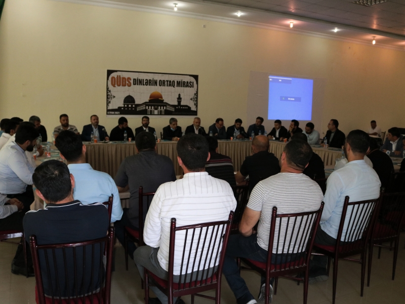 "Qüds dinlərin ortaq mirası" adlı seminar keçirilib (FOTO)