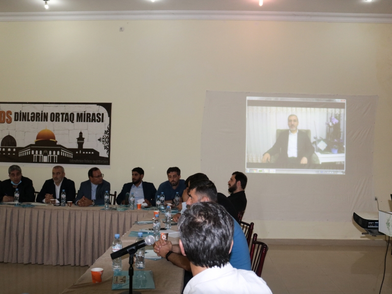 "Qüds dinlərin ortaq mirası" adlı seminar keçirilib (FOTO)