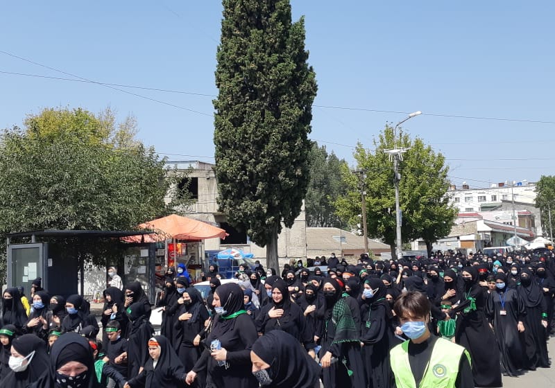 Gürcüstanda izdihamlı "Tasua" yürüşü keçirildi (Foto-Video)