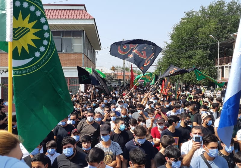 Gürcüstanda izdihamlı "Tasua" yürüşü keçirildi (Foto-Video)