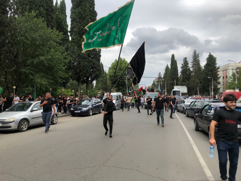 Gürcüstanda izdihamlı "Tasua" yürüşü keçirildi (Foto-Video)