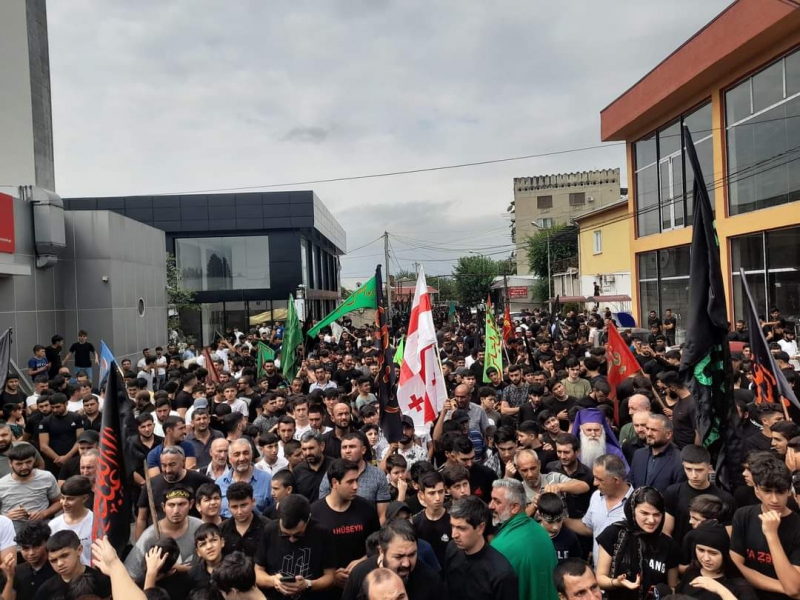 Gürcüstanda izdihamlı "Tasua" yürüşü keçirildi (Foto-Video)