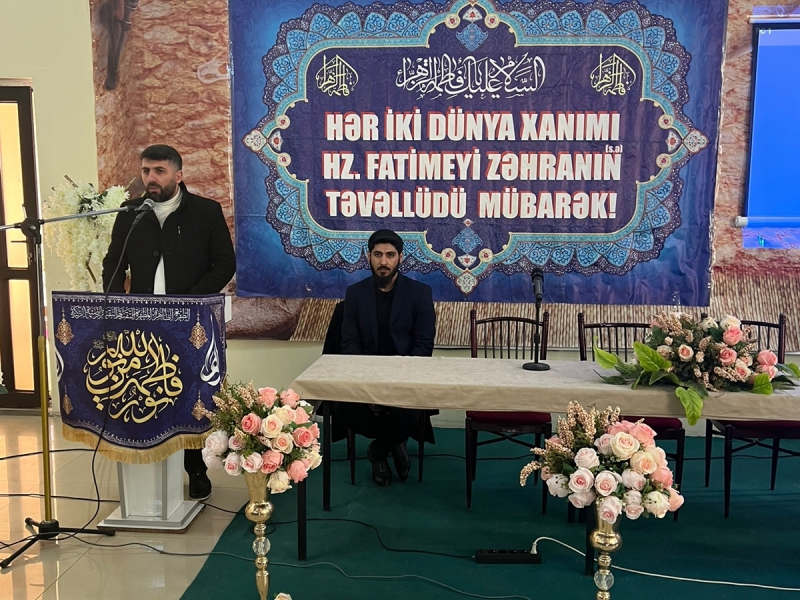 Marneulidə "Həzrəti Fatimeyi-Zəhranın (s.ə) şəxsiyyət və məqamı" mövzusunda seminar keçirildi (Foto)