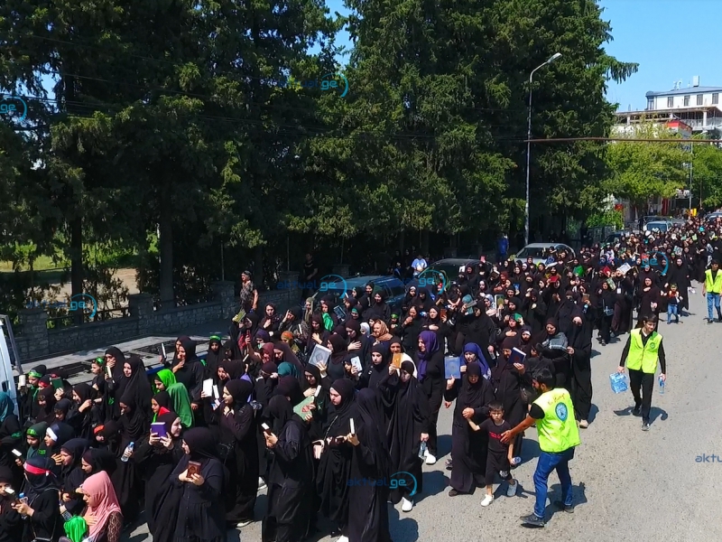 Gürcüstanda izdihamlı "Tasua" yürüşü keçirildi (Foto)