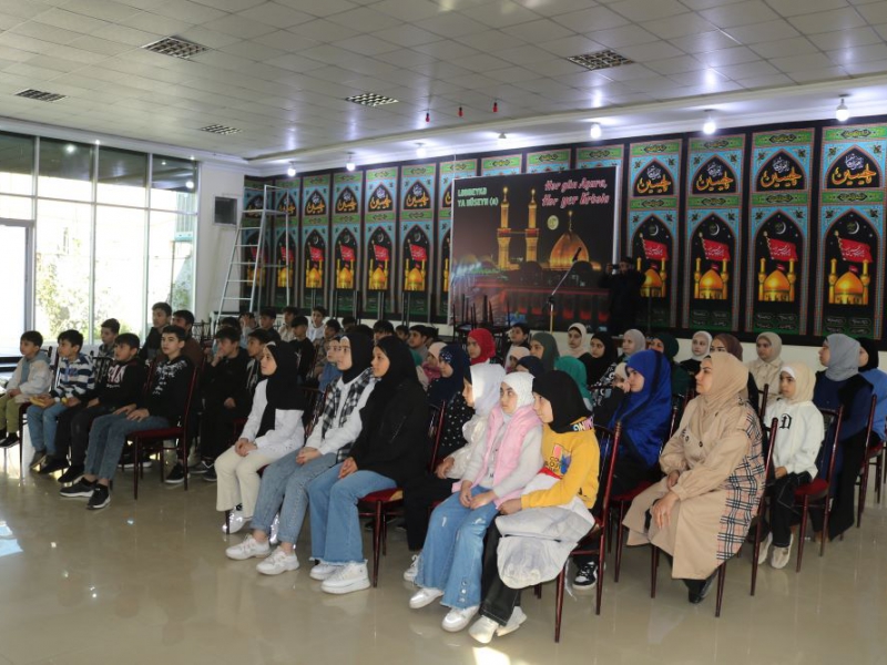 Tələbələrə narkomaniyanın fəsad və günahını anladan maarifləndirici proqram təşkil edildi (Foto)