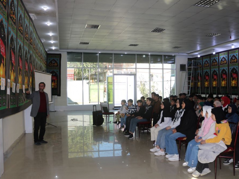 Tələbələrə narkomaniyanın fəsad və günahını anladan maarifləndirici proqram təşkil edildi (Foto)